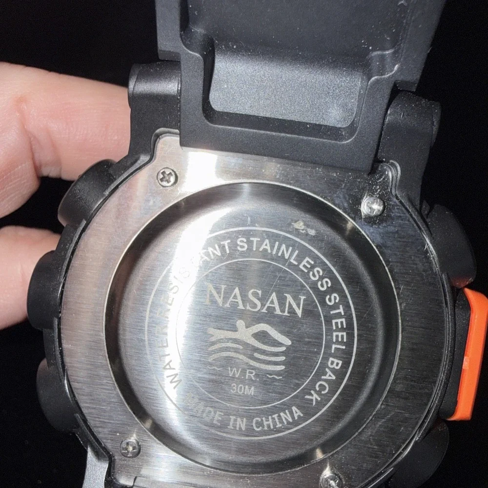 LASIKA K-Sport,‎ Water Resistant, Multi Function, Quartz Sport Watch NWOB. 5436